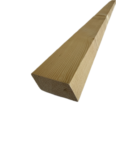 Fasáda rhombus, kanadská horská douglaska A/B 26*68*3660, balení po 8 ks